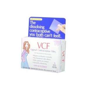  Varginal Contraceptive Film, 3 each Health & Personal 