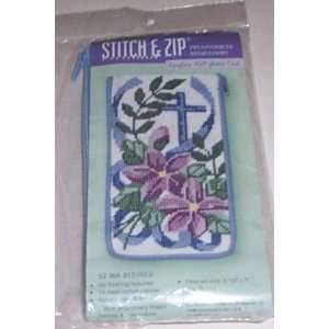  Stitch and Zip Eyeglass or Cell Phone Case Arts, Crafts 