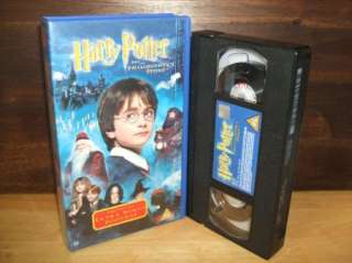 Harry Potter And The Philosophers Stone   VHS PAL Video  