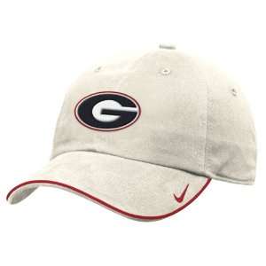  Nike Georgia Bulldogs Stone Turnstile Hat Sports 