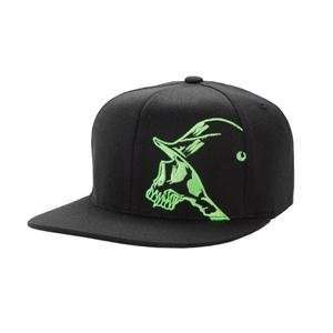  Metal Mulisha Area Hat   Large/X Large/Black/Green 