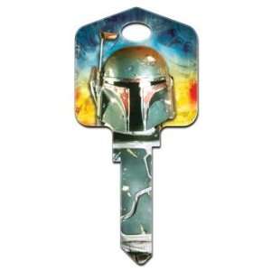  Star Wars Boba Fett Kwikset House Key (KW SW3)