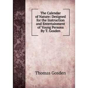   and Entertainment of Young Persons By T. Gosden. Thomas Gosden Books