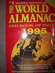 The World Almanac and Book of Facts 1995 (1994) 9780886877668  