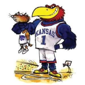  Kansas   RIVALRY PRINT 1