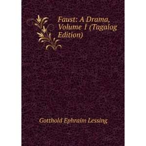   Drama, Volume 1 (Tagalog Edition) Gotthold Ephraim Lessing Books