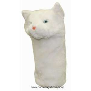   Animal 460cc Golf Headcover White Persian Cat