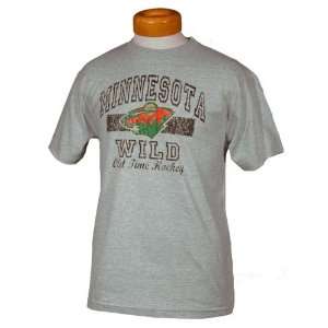  Minnesota Wild Old Time Port Washington Short Sleeve Tee 