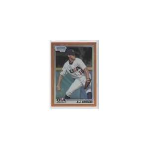   Stars Orange Refractors #USA19   A.J. Vanegas/25 Sports Collectibles