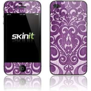  Skinit Heart Purple Vinyl Skin for Apple iPhone 4 / 4S 