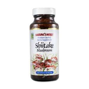  Natures Herbs Shiitake 100 600mg capsules Health 
