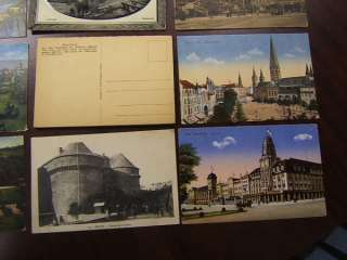 15 Postcards WWI Home Front Germany Used censor stamps  