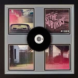  Arcade Fire   The Suburbs   Custom Matted CD Art Display 