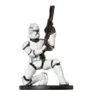   Star Wars Miniatures Clone Trooper # 7   Clone Strike Toys & Games