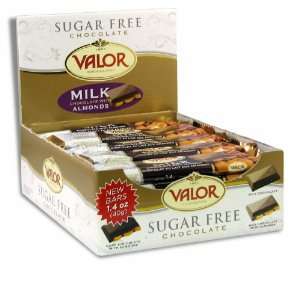Valor Impulse Bars Milk Almond (Pack of 25)  Grocery 