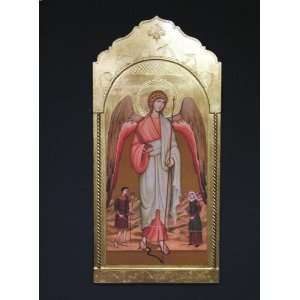  Archangel Raphael Plaque   21 x 45