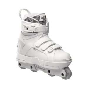  Valo JJ.1 Velcro White Skates   Size 11