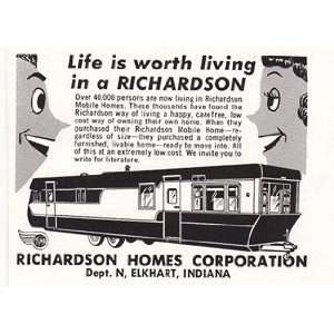   1955 Richardson Homes Life is worth living Richardson Homes Books