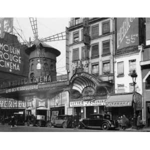  Professionally Framed Paris Nightclub 1930 Archival Photo 