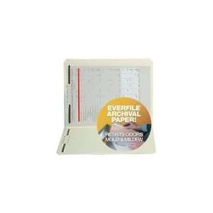    SJ Paper Archival File Folder with Fasteners