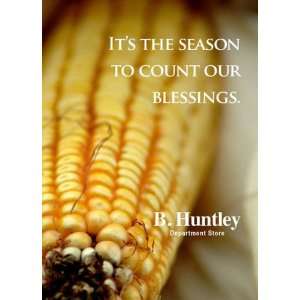  Count Your Blessings Thanksgiving Sign