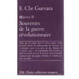   souvenirs de la guerre revolutionnaire Che Guevara Ernesto Books