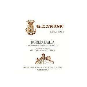  G.d. Vajra Barbera Dalba 2009 750ML Grocery & Gourmet 