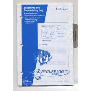   Adventure Log 2000 Teaching and Supervising Log