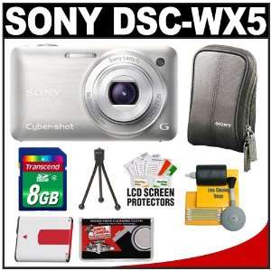  Sony Cyber Shot DSC WX5 12.2MP Digital Still Camera 