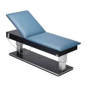  Bariatric Hi Lo Treatment Table with Power Backrest Gray 