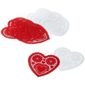  Wilton Heart Doilies 3.5 Inch Assorted Pack, 12 Count 