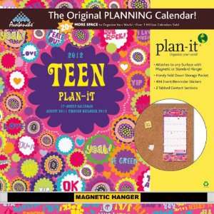  Teen 2012 Plan it Wall Calendar