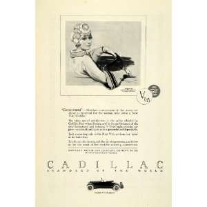  1924 Ad Antique Cadillac V63 Roadster Convertible Sports 