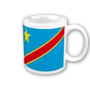  Congo Kinshasa Flag Coffee Cup 