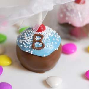  Mini Personalized Cupcake Brownie Favor Pop Health 