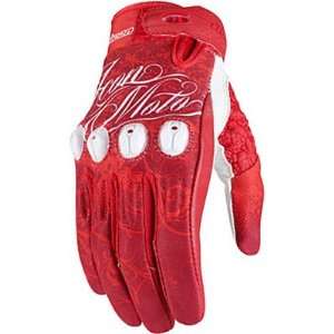 Icon Sub Street Angel Womens Textile Street Racing Motorcycle Gloves 