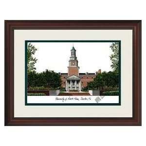   Arlington Alumnus Alumnus 14x18 Mahogany Framed Collegiate Lithograph