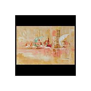  NOVICA Abstract Painting   Sabo Gate