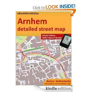Map of Arnhem (Netherlands) eBookWorldAtlas Team  Kindle 