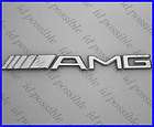 AMG 3D Logo Emblem Chrome Sticker Badge Trunk Decal W204 W203 W211 