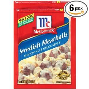 McCormick Swedish Meatballs, 2.11 Ounce Grocery & Gourmet Food