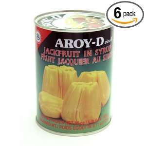 Aroy D Jackfruit in Syrup 565g (Pack of 6)  Grocery 