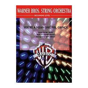 Youre a Mean One, Mr. Grinch Conductor Score & Parts String Orchestra 