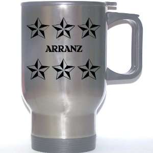  Personal Name Gift   ARRANZ Stainless Steel Mug (black 