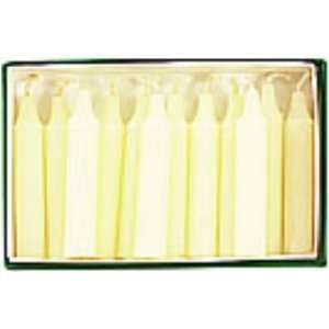 51% Beeswax Candles for Sick Call Sets (.5 diameter x 3 tall)   Box 