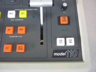 Grass Valley Video Switcher Controller Model 110  