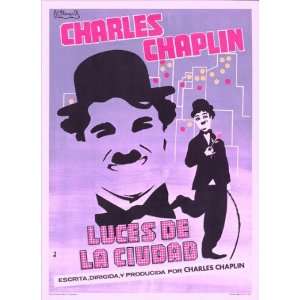 City Lights Poster German C 27x40 Charlie Chaplin Virginia Cherrill 