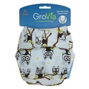  GroVia Cloth Diapers Snap Diaper Shell System Owls Baby