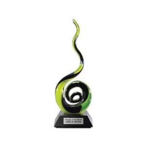  Vienna   Art glass sculpture award.