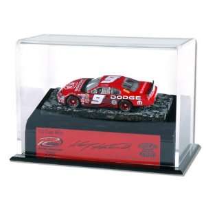   Car with Actual Race Used Track Piece Display Case